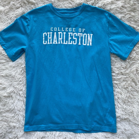 ALTA GRACIA • College of Charleston Blue & White Tee Shirt size Large - Picture 8 of 16